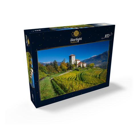 Lebenberg Castle, Cerms near Lana, Province of Bolzano, Trentino-Alto Adige, Italy 100 Jigsaw Puzzle box view1