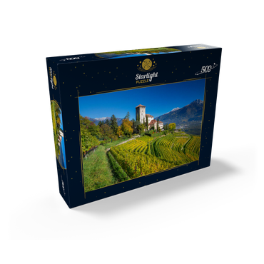 Lebenberg Castle, Cerms near Lana, Province of Bolzano, Trentino-Alto Adige, Italy 500 Jigsaw Puzzle box view1