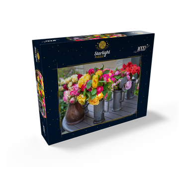 Roses at the rose market 1000 Jigsaw Puzzle box view1