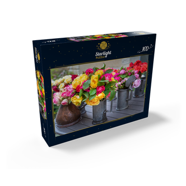 Roses at the rose market 100 Jigsaw Puzzle box view1