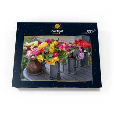Roses at the rose market 500 Jigsaw Puzzle box view1