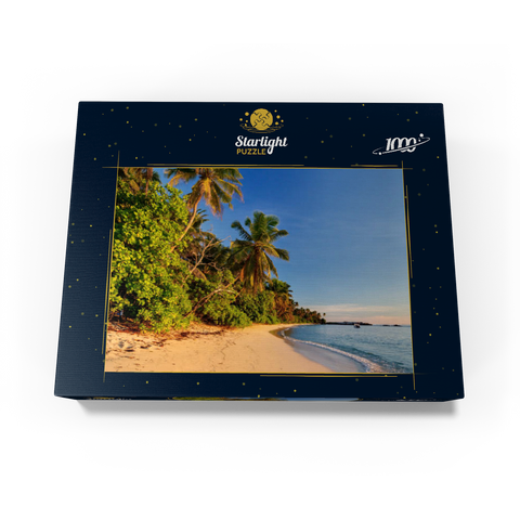 Beach Anse Forbans, East Coast, Mahe Island, Seychelles 1000 Jigsaw Puzzle box view1