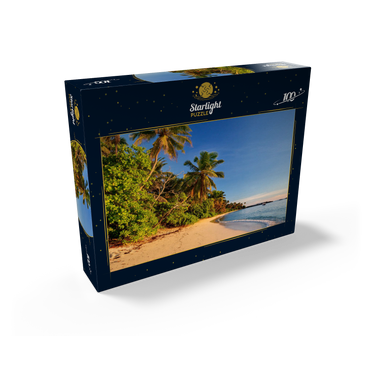 Beach Anse Forbans, East Coast, Mahe Island, Seychelles 100 Jigsaw Puzzle box view1