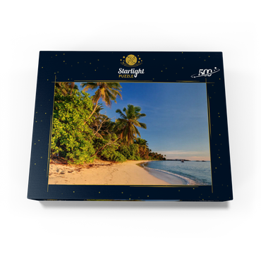 Beach Anse Forbans, East Coast, Mahe Island, Seychelles 500 Jigsaw Puzzle box view1