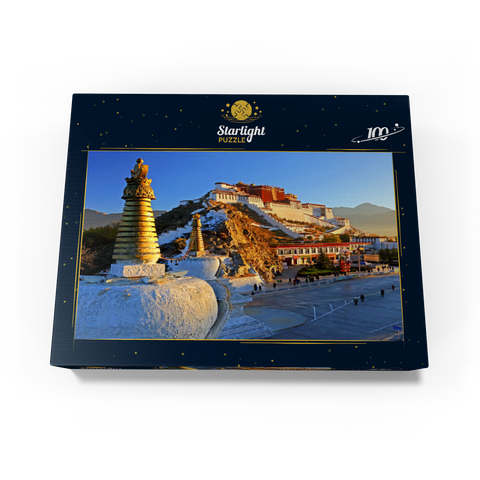 Potala Palace, winter residence of the Dalai Lama, Lhasa, Tibet, China 100 Jigsaw Puzzle box view1