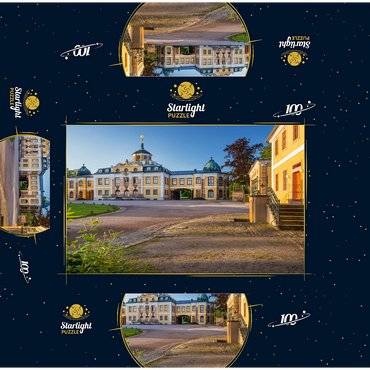 Belvedere Palace with the palace park 100 Jigsaw Puzzle box 3D Modell