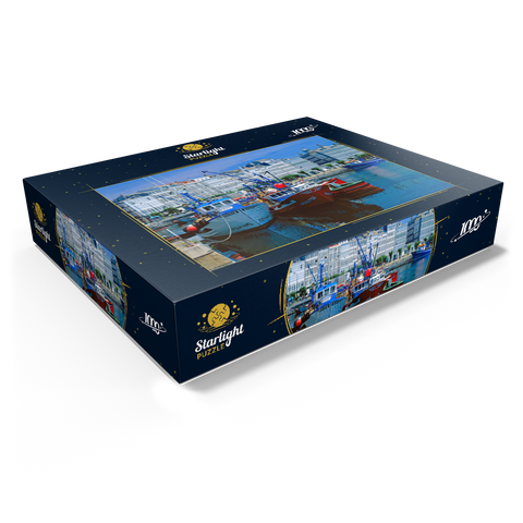 Gallery houses at the harbor 1000 Jigsaw Puzzle box view1