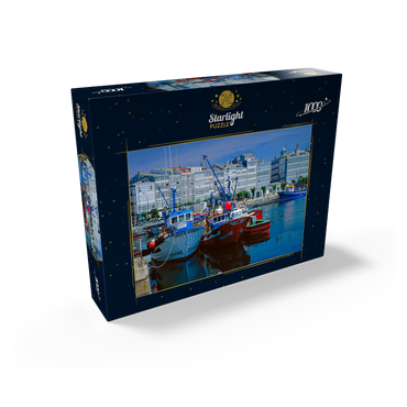 Gallery houses at the harbor 1000 Jigsaw Puzzle box view1