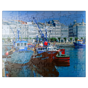 puzzleplate Gallery houses at the harbor 100 Jigsaw Puzzle