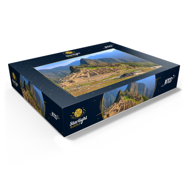 Inca Fortress Machu Picchu over Urubamba Valley, Cusco, Urubamba Province, Peru 1000 Jigsaw Puzzle box view1