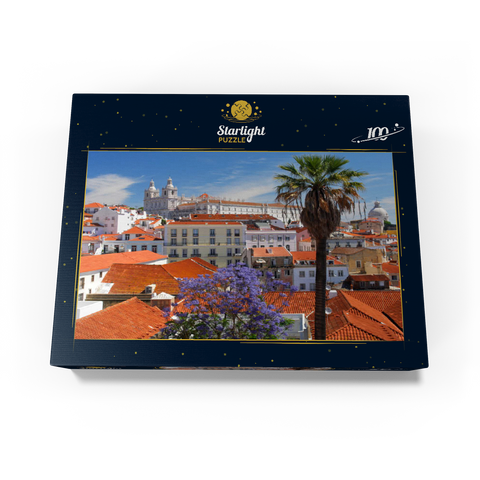 Alfama district, Lisbon, Estremadura, Lisboa, Portugal 100 Jigsaw Puzzle box view1