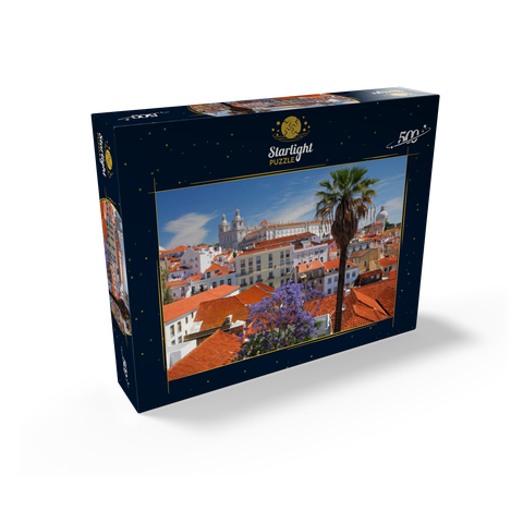Alfama district, Lisbon, Estremadura, Lisboa, Portugal 500 Jigsaw Puzzle box view1