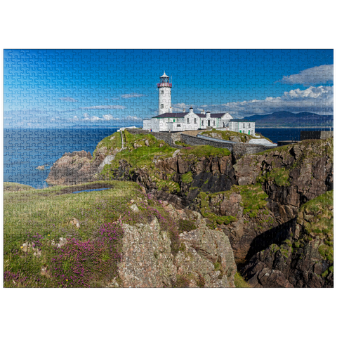 puzzleplate Fanad Head Lighthouse, Fanad Peninsula, Ireland 1000 Jigsaw Puzzle
