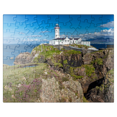 puzzleplate Fanad Head Lighthouse, Fanad Peninsula, Ireland 100 Jigsaw Puzzle