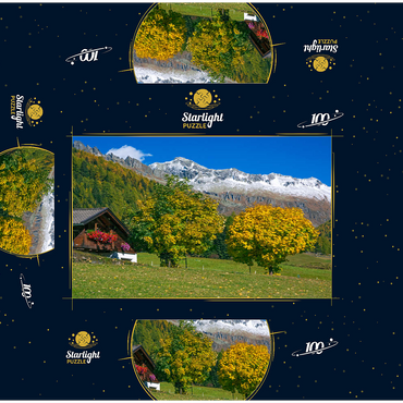 Farmhouse near Kasern, Ahrntal, Trentino-South Tyrol 100 Jigsaw Puzzle box 3D Modell