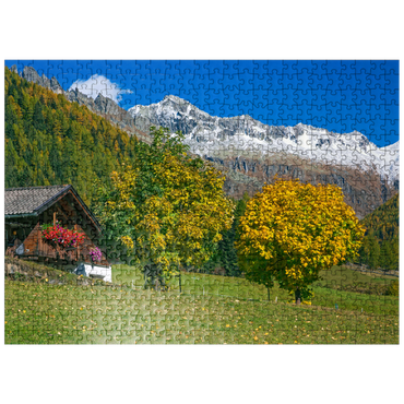 puzzleplate Farmhouse near Kasern, Ahrntal, Trentino-South Tyrol 500 Jigsaw Puzzle