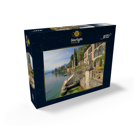 Villa Monastero, Varenna, Lake Como, Province of Lecco, Lombardy, Italy 1000 Jigsaw Puzzle box view1