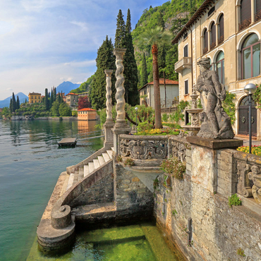Villa Monastero, Varenna, Lake Como, Province of Lecco, Lombardy, Italy 1000 Jigsaw Puzzle 3D Modell