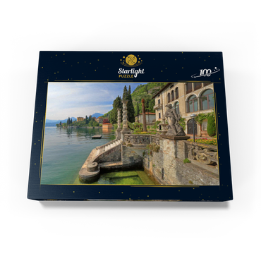 Villa Monastero, Varenna, Lake Como, Province of Lecco, Lombardy, Italy 100 Jigsaw Puzzle box view1
