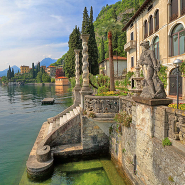 Villa Monastero, Varenna, Lake Como, Province of Lecco, Lombardy, Italy 100 Jigsaw Puzzle 3D Modell
