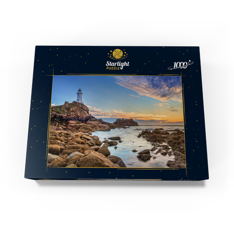 Corbiere Point Lighthouse, St. Brelade, Island of Jersey, Channel Islands, United Kingdom 1000 Jigsaw Puzzle box view1