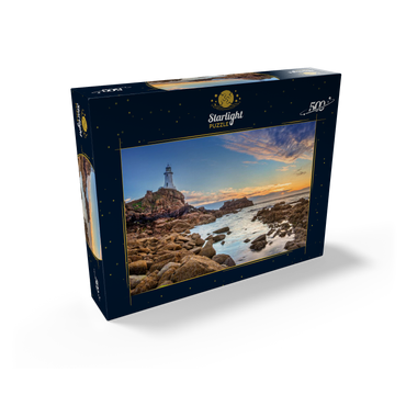 Corbiere Point Lighthouse, St. Brelade, Island of Jersey, Channel Islands, United Kingdom 500 Jigsaw Puzzle box view1