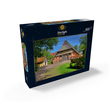 Open-air museum Ammerland farmhouse in the spa gardens, Bad Zwischenahn 500 Jigsaw Puzzle box view1
