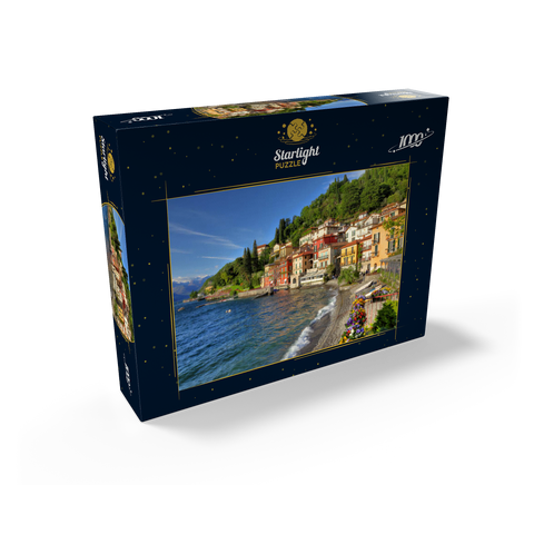 Varenna on Lake Como, Province of Lecco, Lombardy, Italy 1000 Jigsaw Puzzle box view1