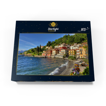 Varenna on Lake Como, Province of Lecco, Lombardy, Italy 100 Jigsaw Puzzle box view1