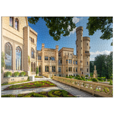 puzzleplate Babelsberg Palace in Babelsberg Park 1000 Jigsaw Puzzle