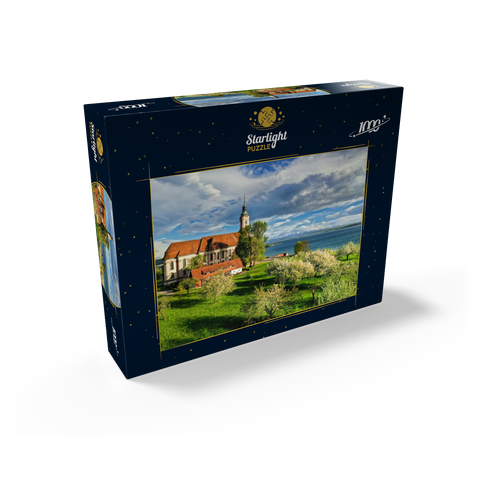 Pilgrimage church Birnau near Unteruhldingen at Lake Constance 1000 Jigsaw Puzzle box view1