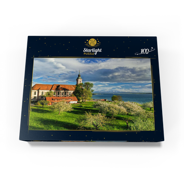 Pilgrimage church Birnau near Unteruhldingen at Lake Constance 100 Jigsaw Puzzle box view1