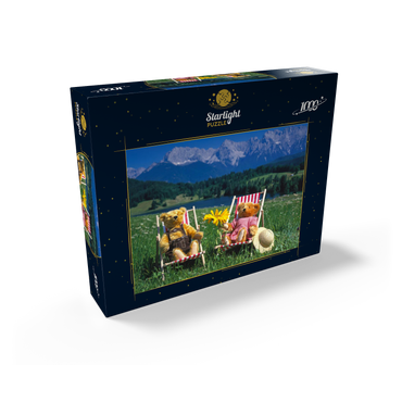 Sunny vacations in Upper Bavaria, Germany 1000 Jigsaw Puzzle box view1
