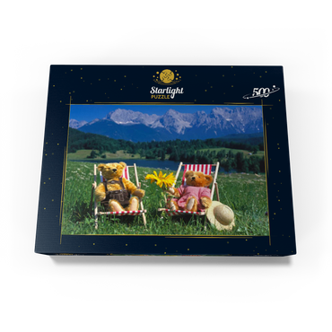Sunny vacations in Upper Bavaria, Germany 500 Jigsaw Puzzle box view1