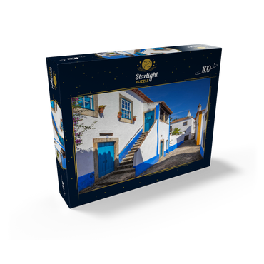 Alley in the historic center of Óbidos 100 Jigsaw Puzzle box view1