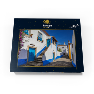 Alley in the historic center of Óbidos 500 Jigsaw Puzzle box view1