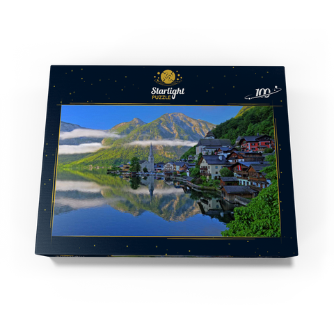 Hallstatt am Hallstättersee, Salzkammergut, Austria 100 Jigsaw Puzzle box view1