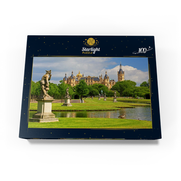 Palace Garden with Schwerin Castle 100 Jigsaw Puzzle box view1
