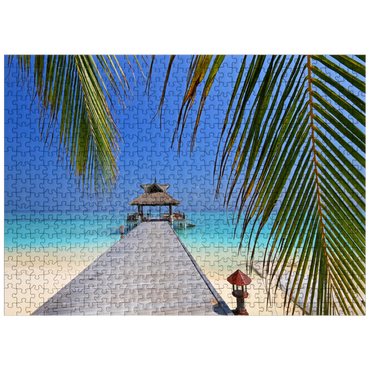 puzzleplate North Male Atoll, Maldives 500 Jigsaw Puzzle