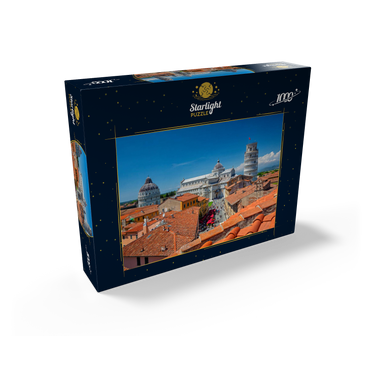 Baptistery, Cathedral of Santa Maria Assunta and Leaning Tower, Pisa 1000 Jigsaw Puzzle box view1