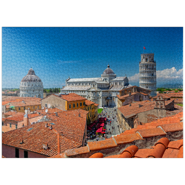 puzzleplate Baptistery, Cathedral of Santa Maria Assunta and Leaning Tower, Pisa 1000 Jigsaw Puzzle
