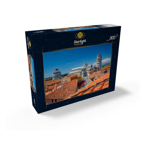 Baptistery, Cathedral of Santa Maria Assunta and Leaning Tower, Pisa 500 Jigsaw Puzzle box view1