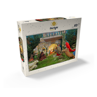 Christmas crib in St. Salvator Cathedral in Fulda, Hesse, Germany 100 Jigsaw Puzzle box view1