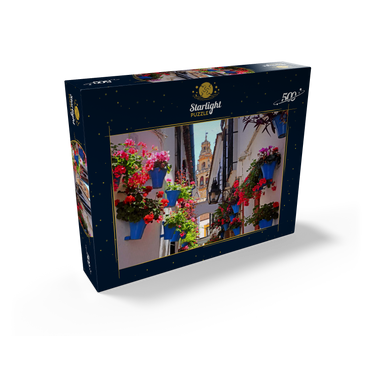 Calleja de las Flores in the old town Juderia, Andalusia, Spain 500 Jigsaw Puzzle box view1