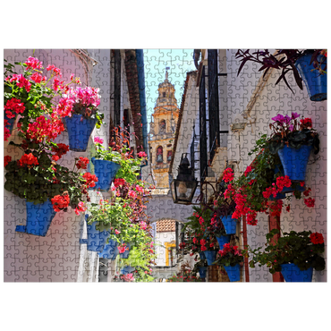 puzzleplate Calleja de las Flores in the old town Juderia, Andalusia, Spain 500 Jigsaw Puzzle