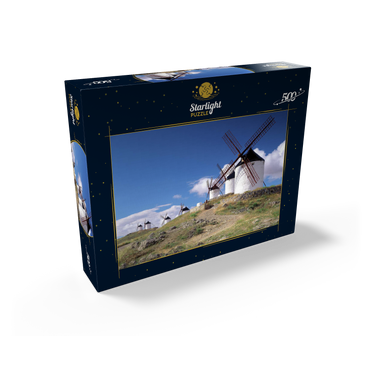 Windmills in Consuegra, Ciudad Real, Spain 500 Jigsaw Puzzle box view1
