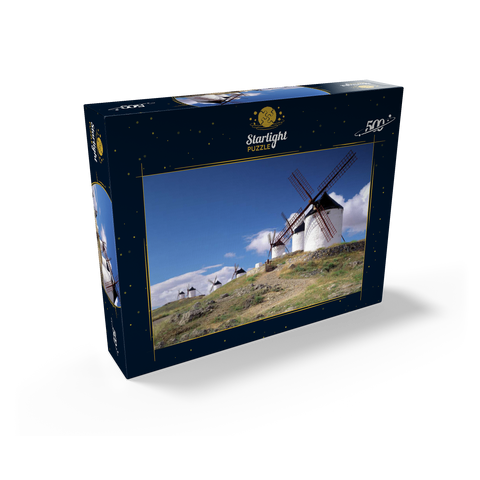 Windmills in Consuegra, Ciudad Real, Spain 500 Jigsaw Puzzle box view1