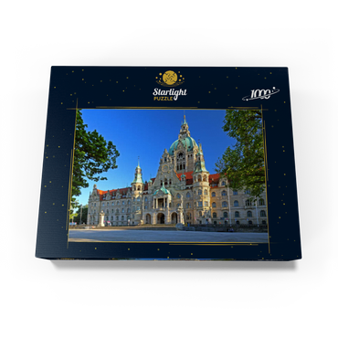 New City Hall at Trammplatz, Hanover, Lower Saxony, Germany 1000 Jigsaw Puzzle box view1