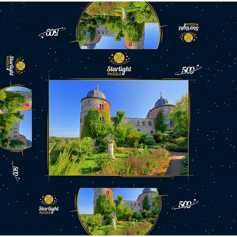 Sleeping Beauty Castle Sababurg, Hofgeismar, Hesse, Germany 500 Jigsaw Puzzle box 3D Modell