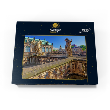 Sculptures above the nymph bath in the Dresden Zwinger 1000 Jigsaw Puzzle box view1